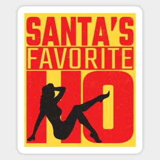 Santas Favorite Ho Sticker